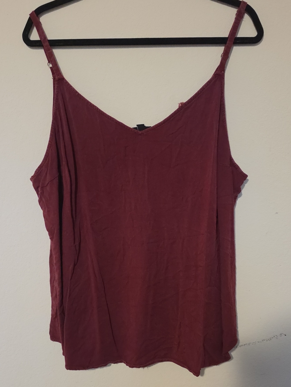 torrid Maroon Adjustable Strap Cami